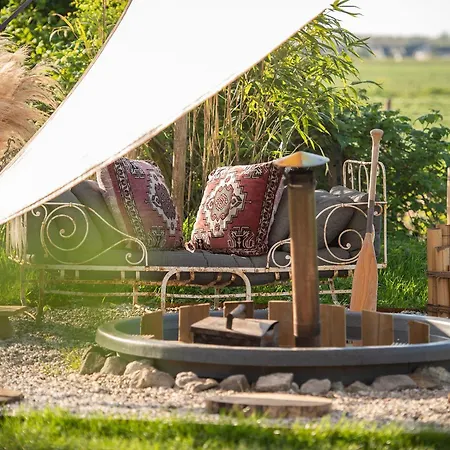 Camping Slapen Tussen De Schapen In Tiny Wineyhouse *